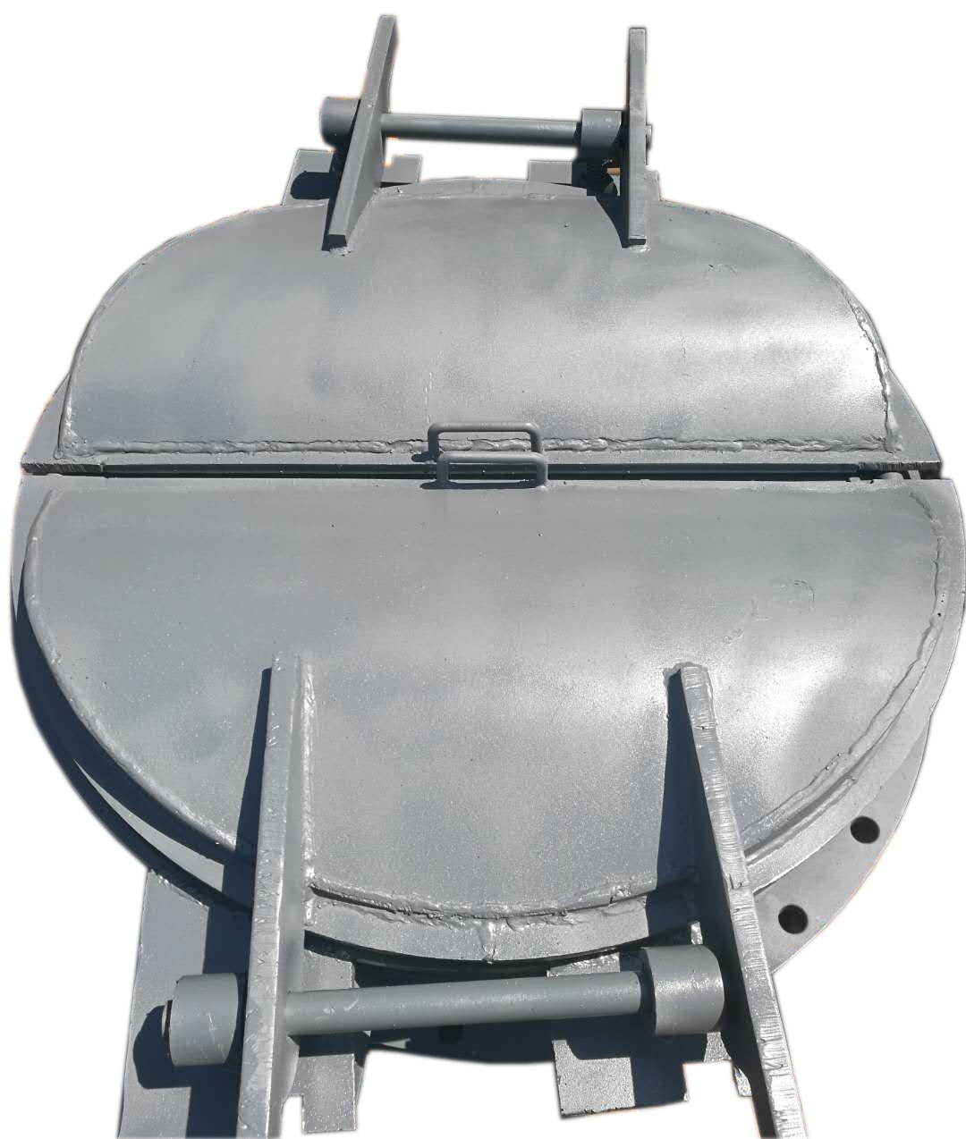 雙向側(cè)開(kāi)鋼制拍門(mén)